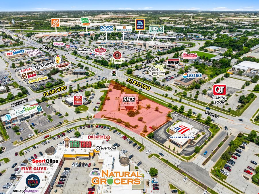 Grocery Anchored Outparcel Available for Lease - Olathe, KS (Former Granite City)