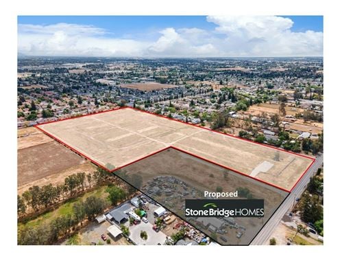 ±15.5. Acres of Vacant Residential Land in Fresno, CA