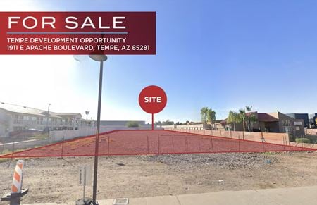 VacantLand space for Sale at 1911 East Apache Boulevard in Tempe