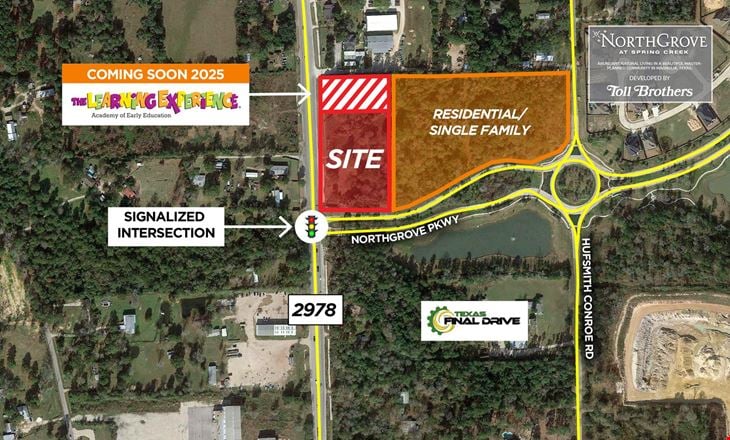 3.0455 Acres Commercial Site - Northgrove FM 2978