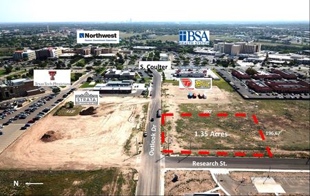 VacantLand space for Sale at Coulter and Outlook - South Side of Outlook in Amarillo