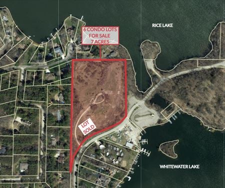6 Condo Lots with Lake Views in Whitewater, WI - Whitewater