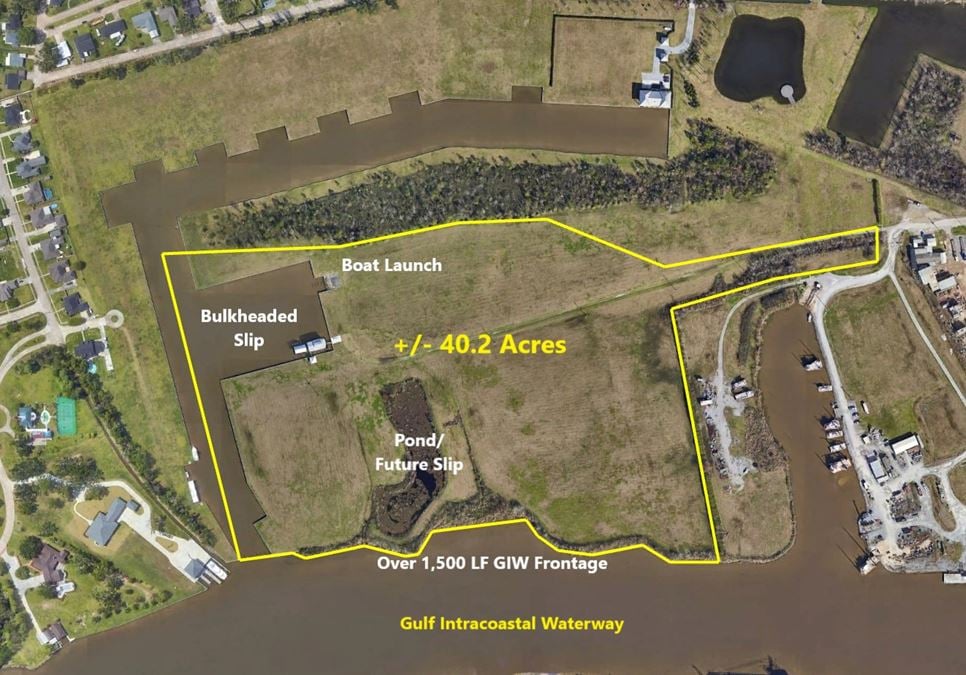 40+ Acres of Waterfront Property