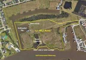 40+ Acres of Waterfront Property