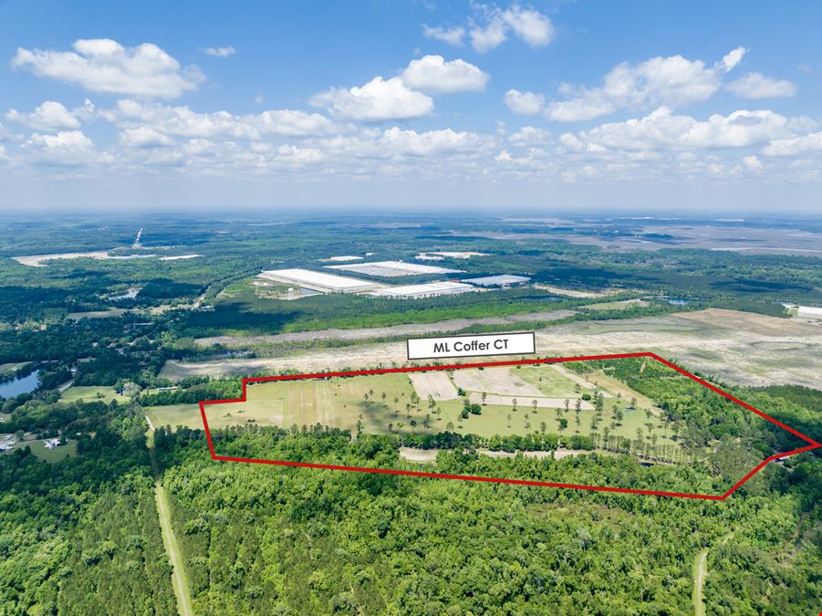 Industrial land for sale near Savannah, GA