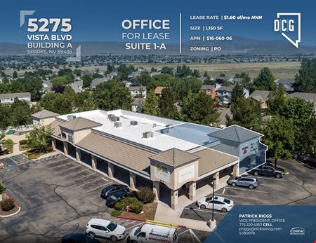 Photo of commercial space at 5275 Vista Blvd in Sparks