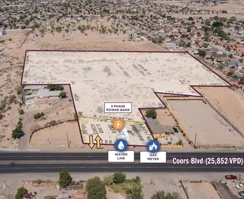 One of Four. 6.59 Acres. $4.35 per square foot. Build Almost Anything.