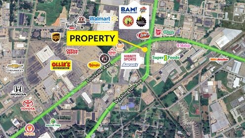 Retail Space in Walmart Shadow Center
