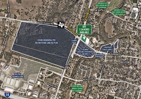 VacantLand space for Sale at NEC of Loop 121 & 2nd Avenue in Belton