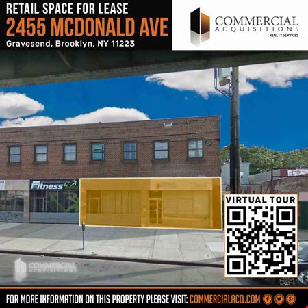 Photo of commercial space at 2455 McDonald Avenue in Brooklyn
