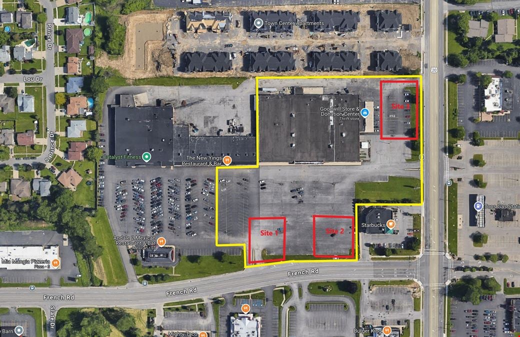 1-3 Retail Pad Site Available for Lease