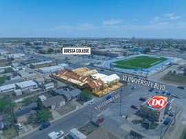 High-Visibility Commercial Redevelopment Site across from Odessa College
