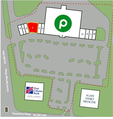 Retail space for Rent at 3245 Peachtree Pkwy in Suwanee