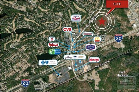 ±56 Acres of Land for Sale in Northeast Columbia, SC off of Clemson Road & I-20 - Columbia