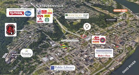 Retail space for Rent at 201 N 7th St in Steubenville