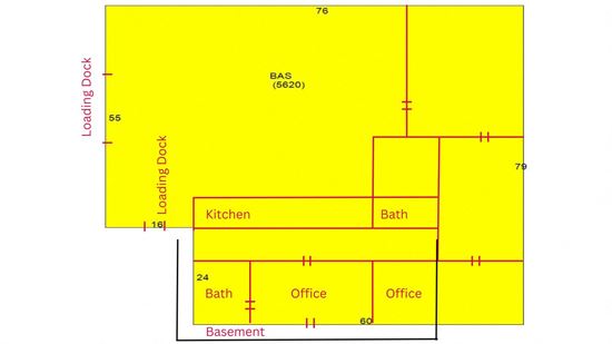 5,620 SF Office Industrial Manufacturing Space