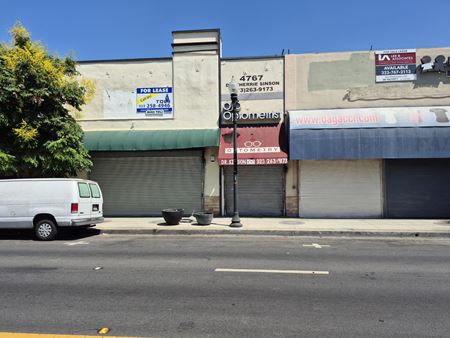 Retail space for Rent at 4765 Whittier Blvd in Los Angeles