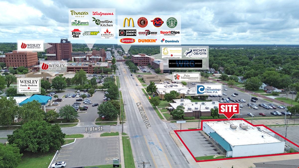 OFFICE FOR SUBLEASE NEAR WESLEY MEDICAL CENTER