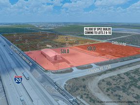 4.6-6.8 Acre Lots on Interstate 20 for Custom Build to Suit!