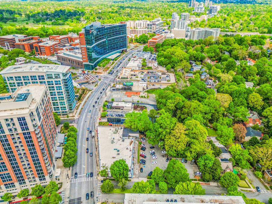 Buckhead | Peachtree Road Retail Center | ±1.38 Acres