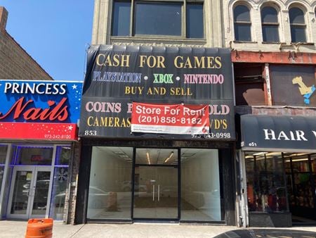 Retail space for Rent at 853 Broad Street in Newark