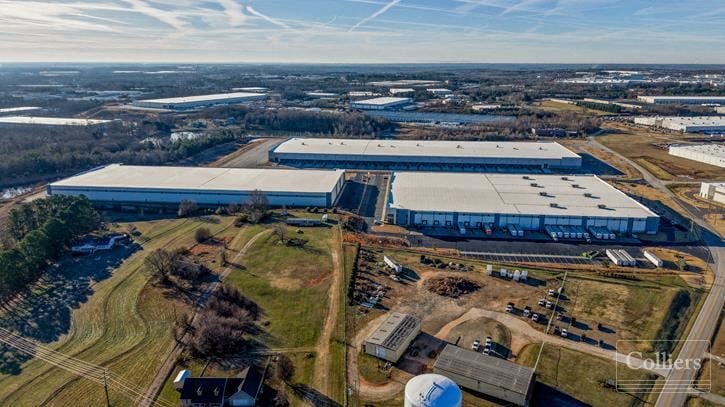 ±110,663-SF Industrial Space In Greer-Duncan Submarket