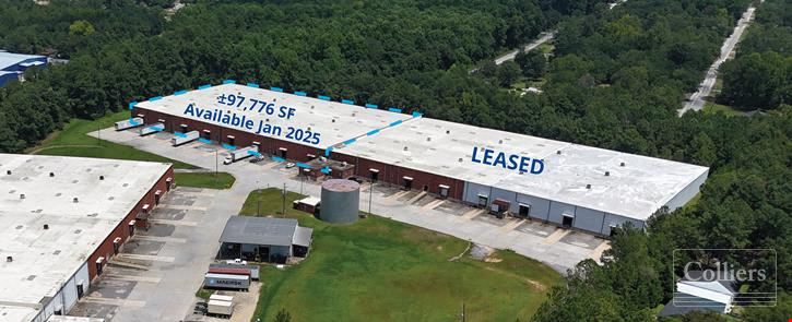 ±97,776-SF of industrial space for lease in Lugoff, SC