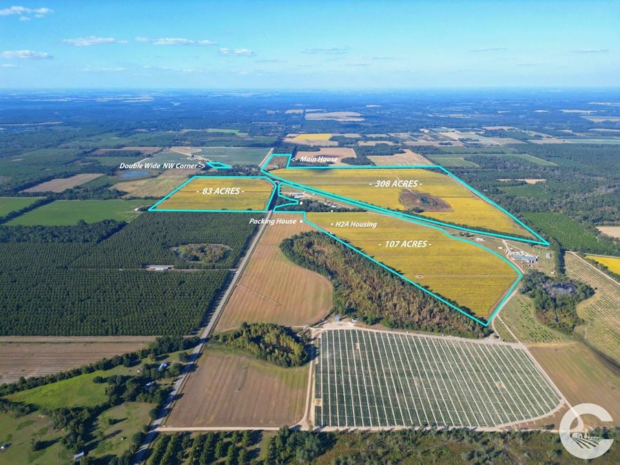 671 +/- Acres of Certified Organic Farmland in Decatur County, GA