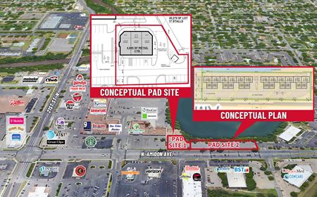VacantLand space for Sale at 21st St. N. & Amidon Ave., South of SE/c in Wichita
