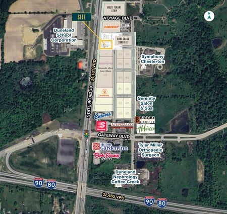 Retail space for Rent at State Rd 49 & Voyage Blvd in Chesterton