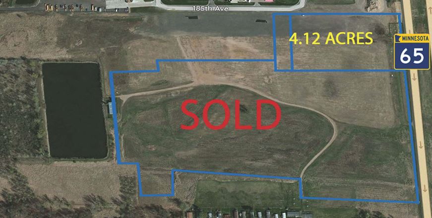 Land space for Sale at 185th & Hwy 65 in East Bethel