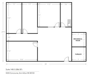 Concourse Office Center - Office Suites for Lease - Ann Arbor / Pittsfield Twp