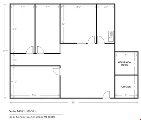Office space for Rent at 4343 Concourse in Ann Arbor