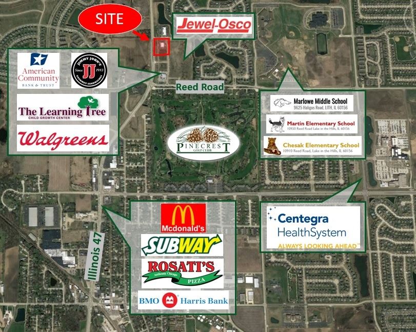 Huntley Dunkin' Donuts Center 9800 Illinois 47, Huntley, IL 60142