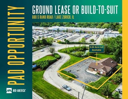 Retail space for Rent at 880 Rand Road in Lake Zurich