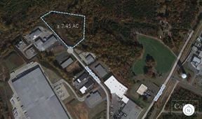 ± 7.45 acres of industrial land for sale in Mooresville, NC