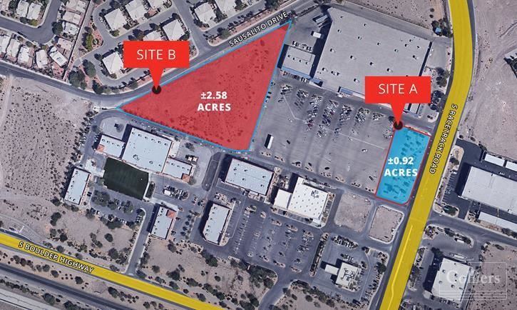 Land For Sale:  +/- 2.58 Acre Parcel | Henderson, NV