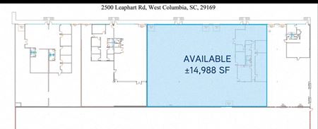 Industrial space for Rent at 2500 Leaphart Rd in West Columbia