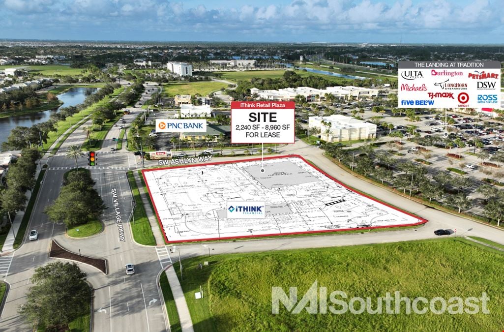 Retail Plaza 2,240 SF - 8,960 SF