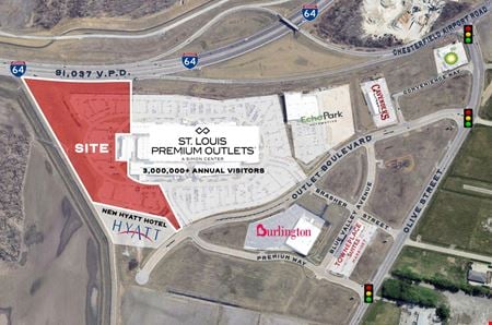 Land space for Sale at 18575 Outlet Blvd in Chesterfield