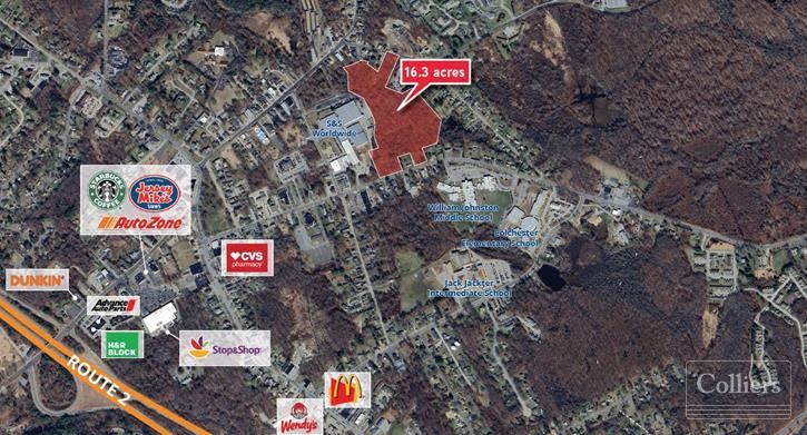 16.3 Acre Multifamily or Retail Site