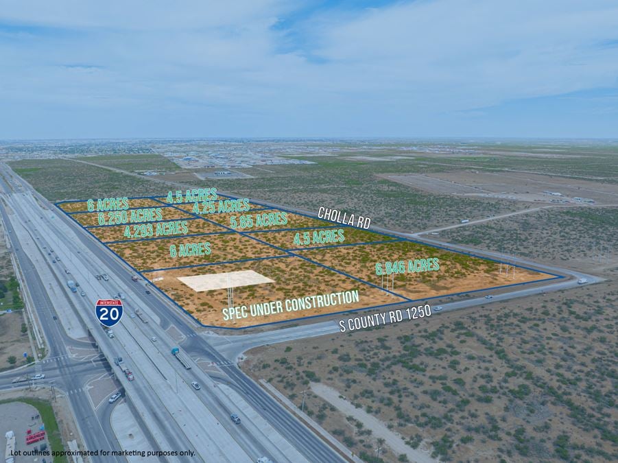 10 Lots on Interstate 20 for Custom Build to Suit!