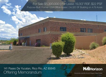Office space for Rent at 141 Paseo De Yucatan in Rio Rico