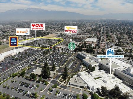 Retail space for Rent at 9800-9880 Sierra Ave in Fontana