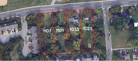 VacantLand space for Sale at 1025, 1033, 1101 & 1107 Barksdale Road in Newark