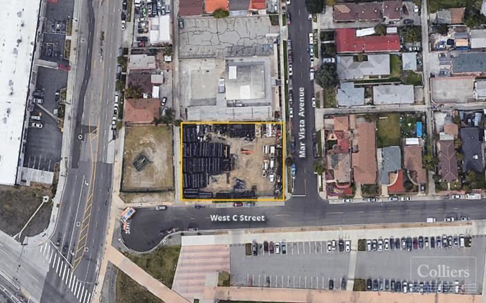 Large 18,633 SF lot available for lease or sale