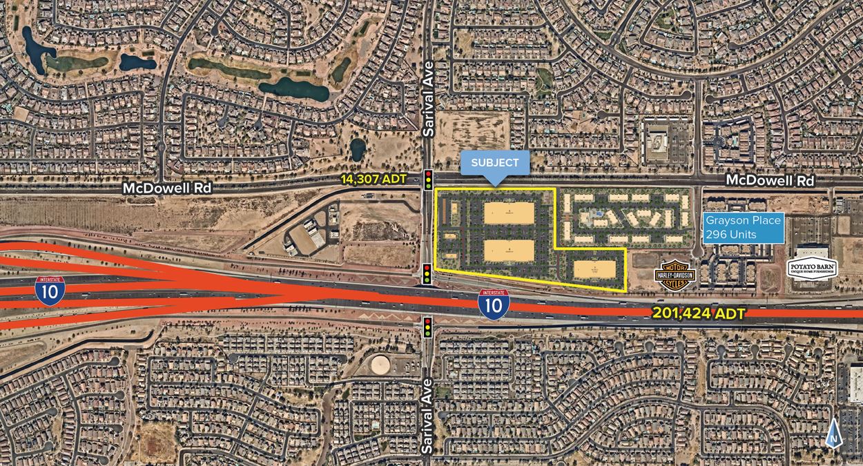 SEC McDowell Rd & Sarival Ave
