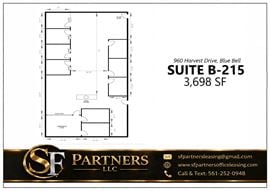 3698 SF Suite B215 Professional and Medical Office Space