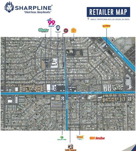 Retail space for Rent at 4900 East Tropicana Avenue in Las Vegas