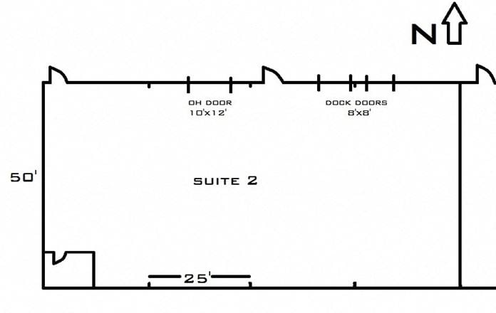 Industrial space for Rent at 2827 Freeman St. in Fort Wayne